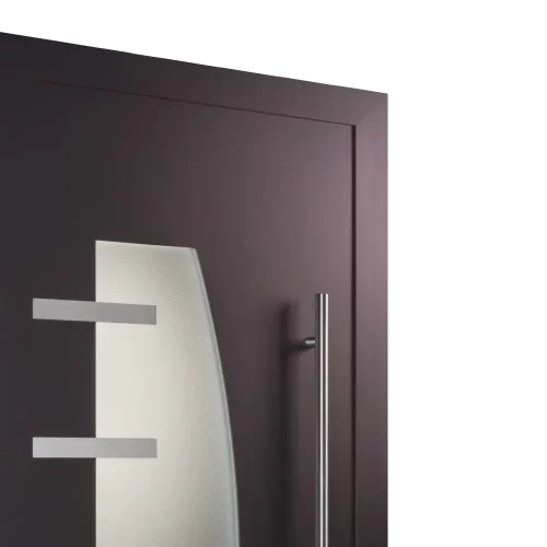 Adoro-Haustüren: ECOS Quinta - Türen mit kleinen detaillierten Applikationen